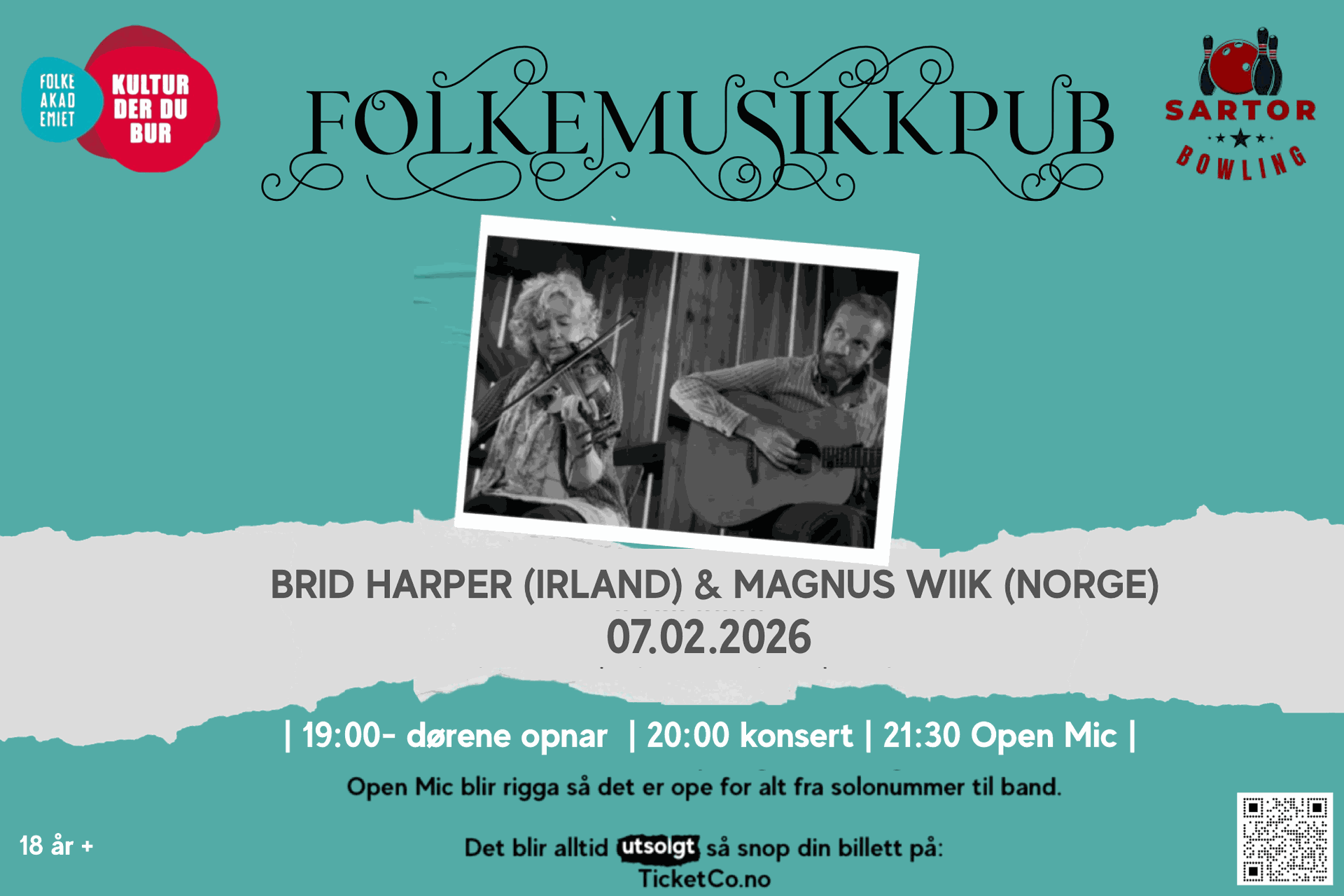 Folkemusikkpub & Open Mic